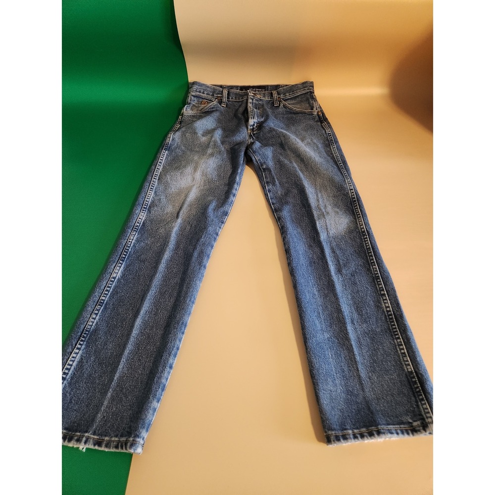 Wrangler Jeans Mens 32x30 Blue George Strait Cowboy Cut Straight Leg 13MGSHD